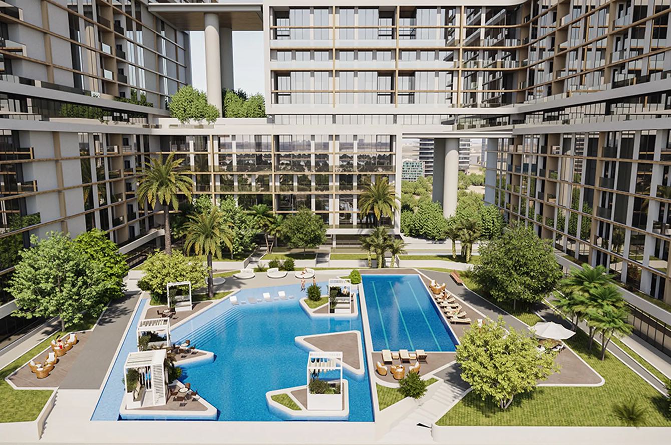 Luxury 1-4 BR apartments in Sky-high interlinked towers Dubai